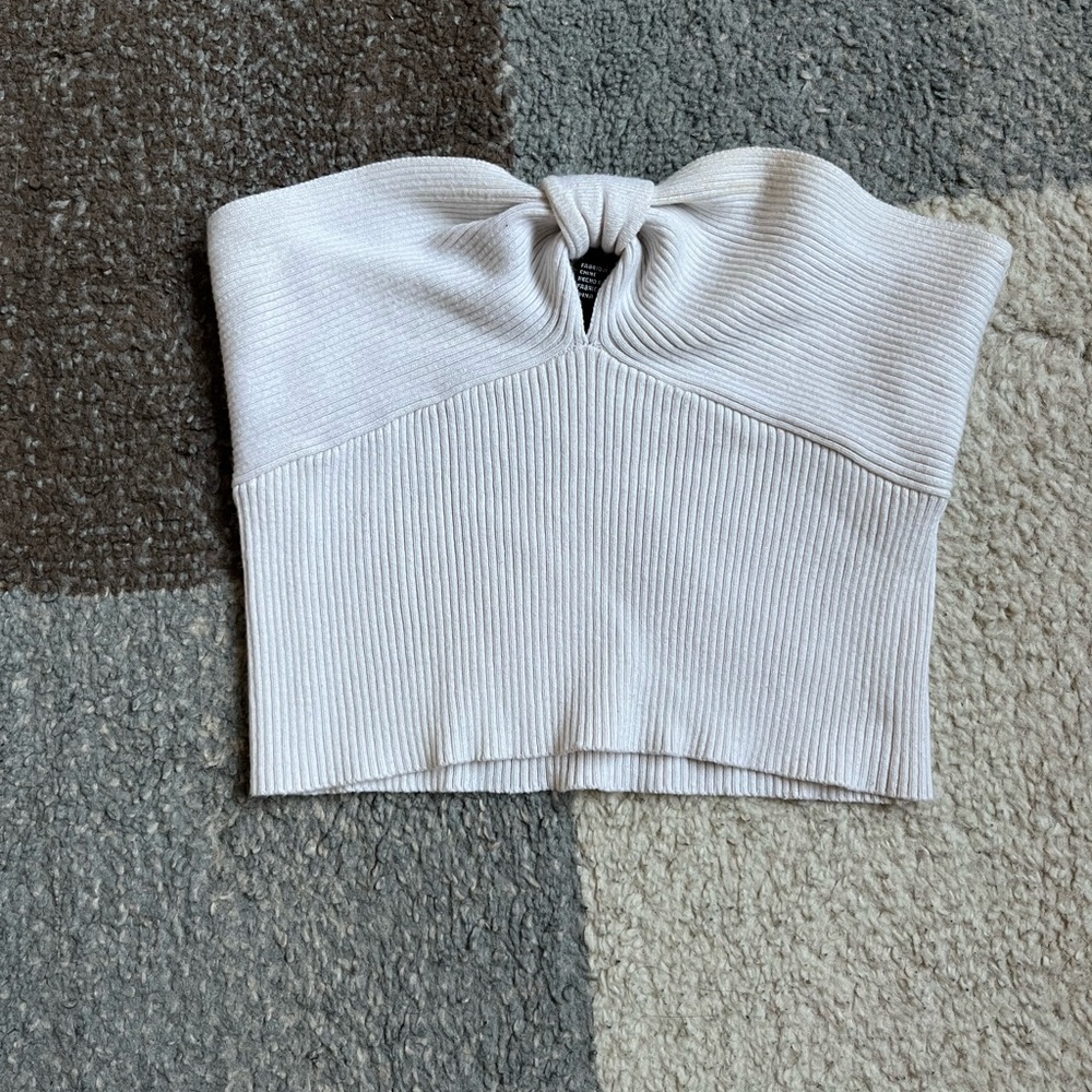 F21 Ribbed Knit Tube Top